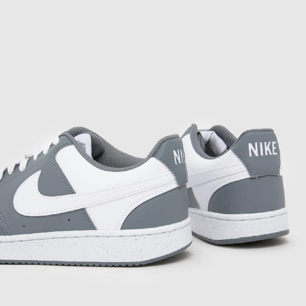 Schuh Nike Court Vision In White & Grey