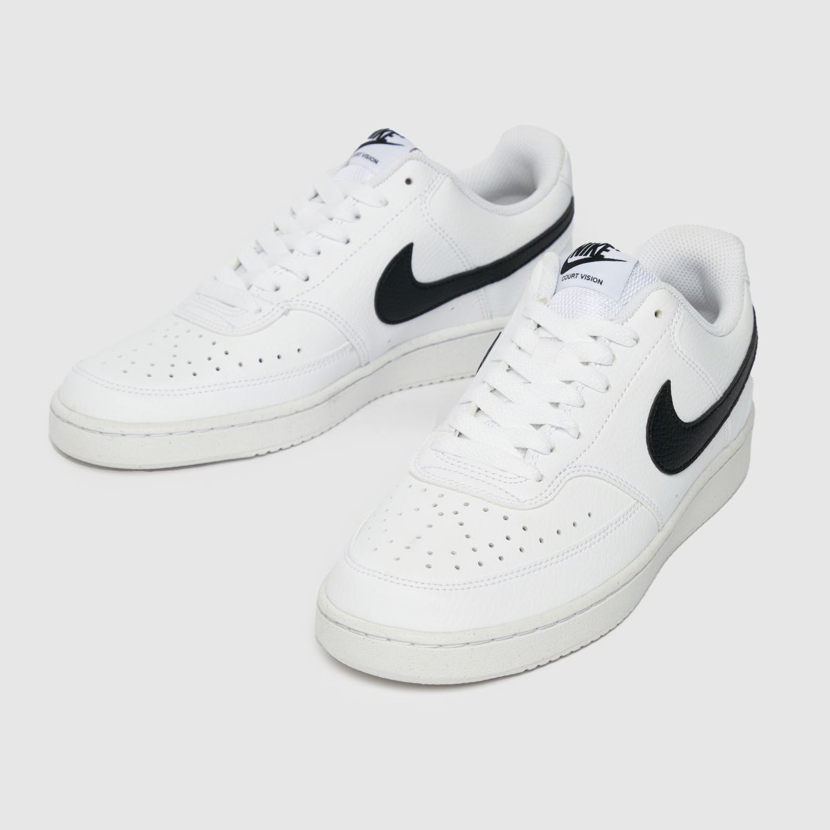 Schuh Nike Court Vision Low Better In White & Black