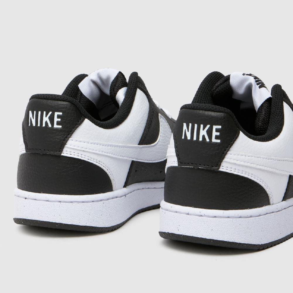 Schuh Nike Court Vision Low In Black & White