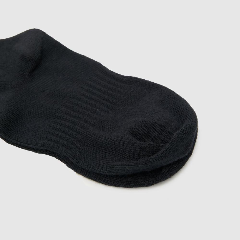 Schuh Nike Crew Socks 3 Pack In Black & White