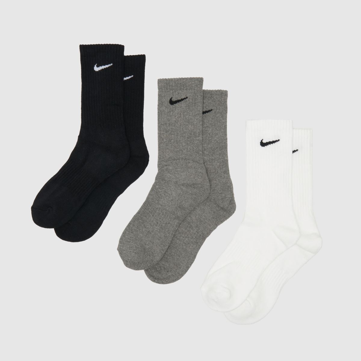 schuh Nike Crew Socks 3 Pack in Multi