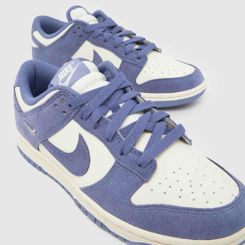 Schuh Nike Dunk In White & Blue