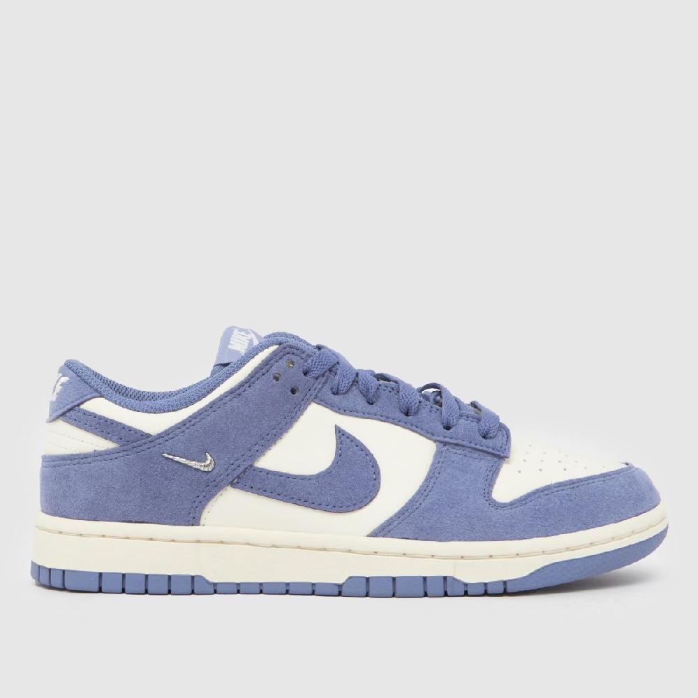 schuh Nike Dunk in White & Blue