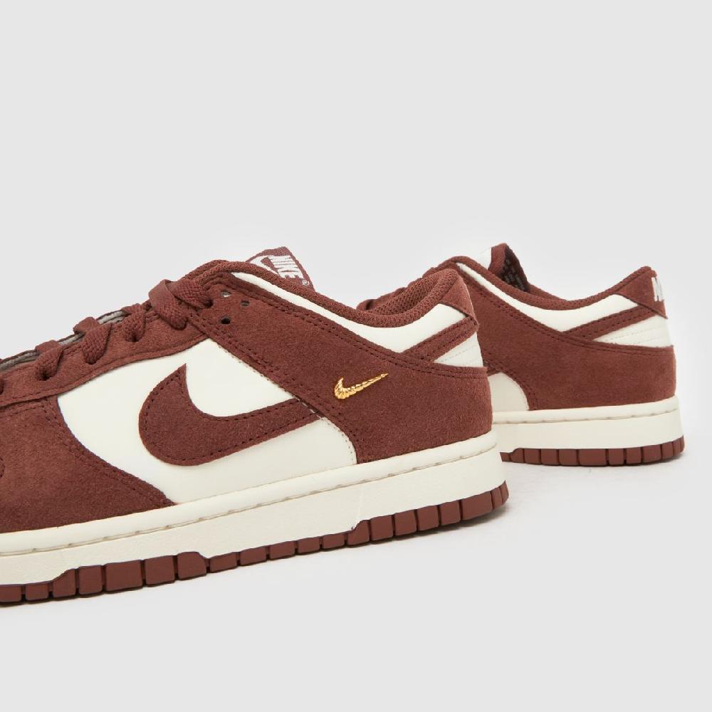 Schuh Nike Dunk In White & Burgundy