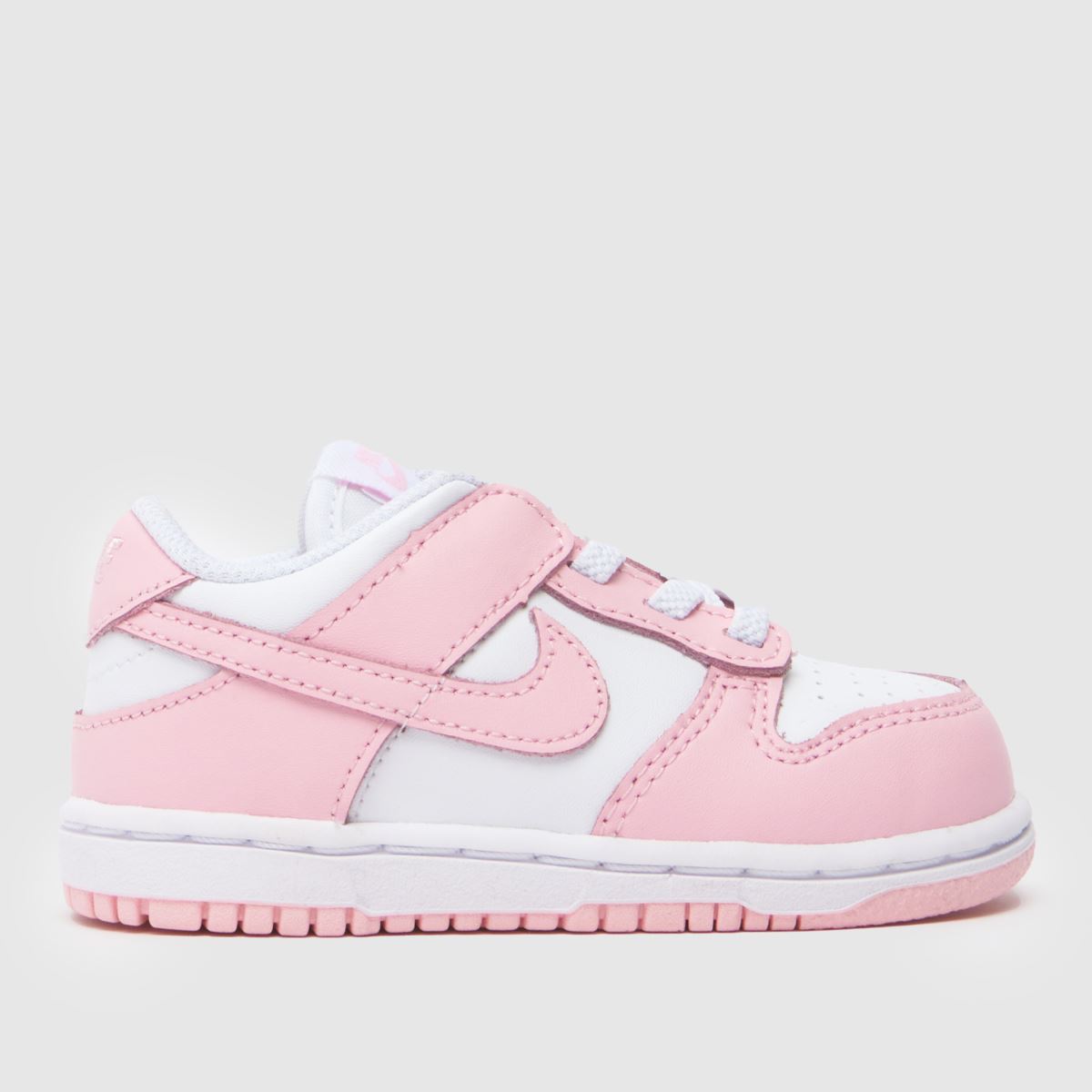 schuh Nike Dunk Low Girls Toddler in White & Pink