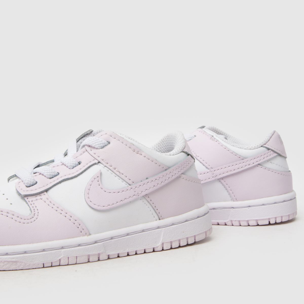 Schuh Nike Dunk Low Girls Toddler In White & Purple