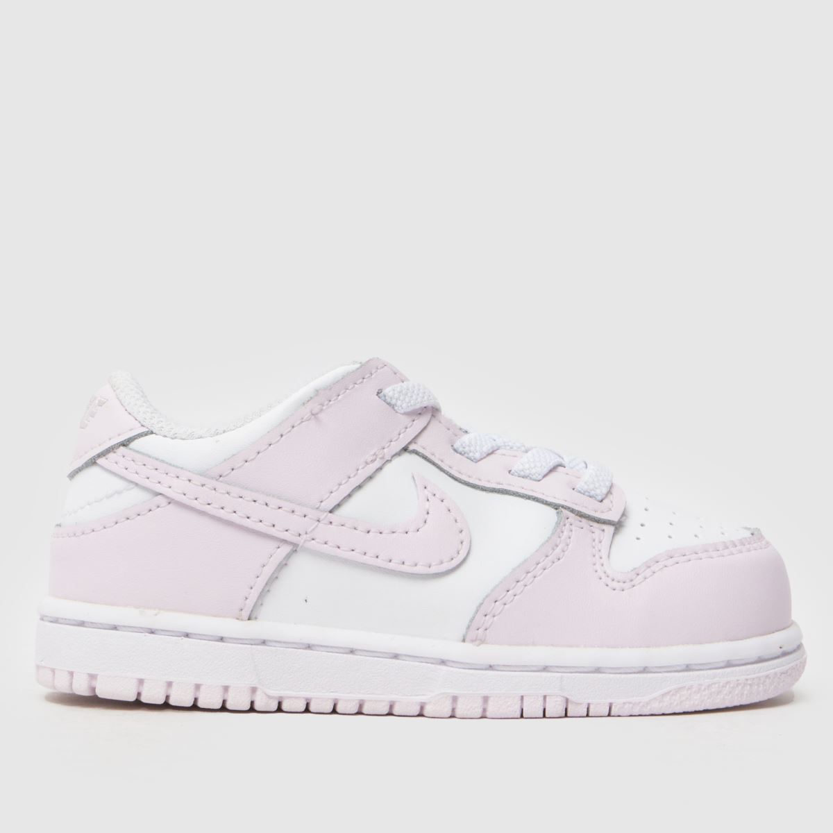 schuh Nike Dunk Low Girls Toddler in White & Purple