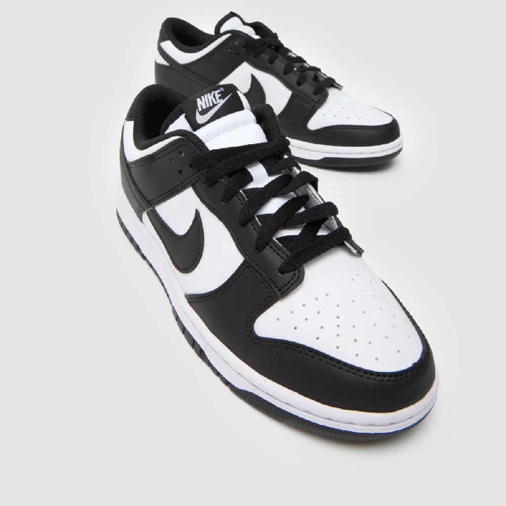 Schuh Nike Dunk Low In Black & White