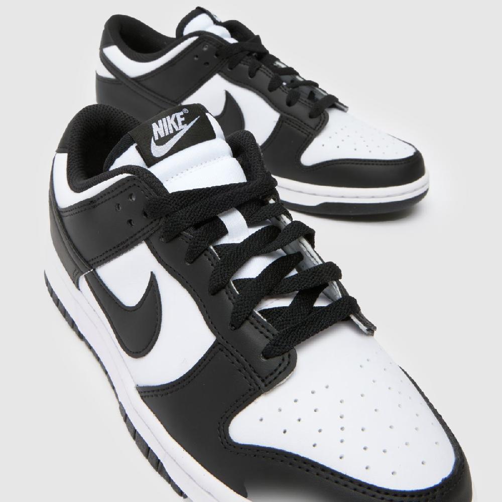 Schuh Nike Dunk Low In Black & White