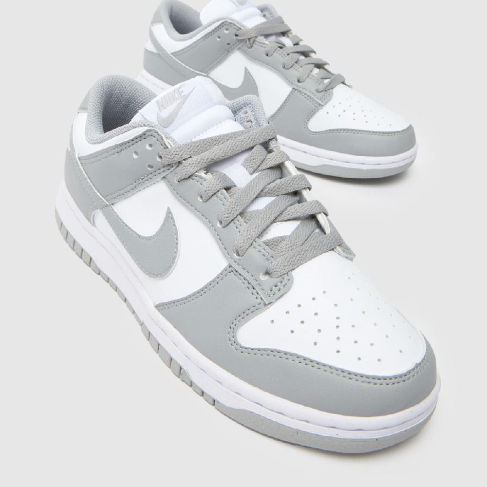 Schuh Nike Dunk Low In White & Grey