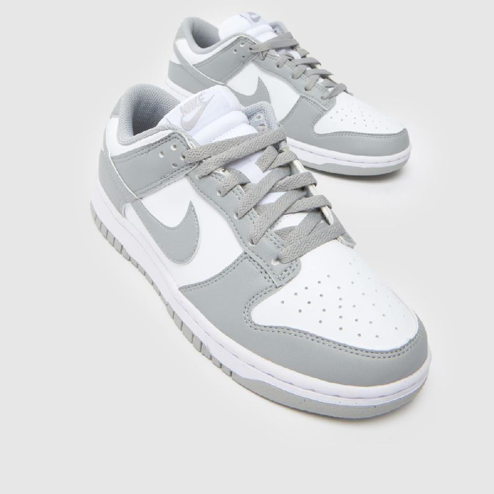 Schuh Nike Dunk Low In White & Grey