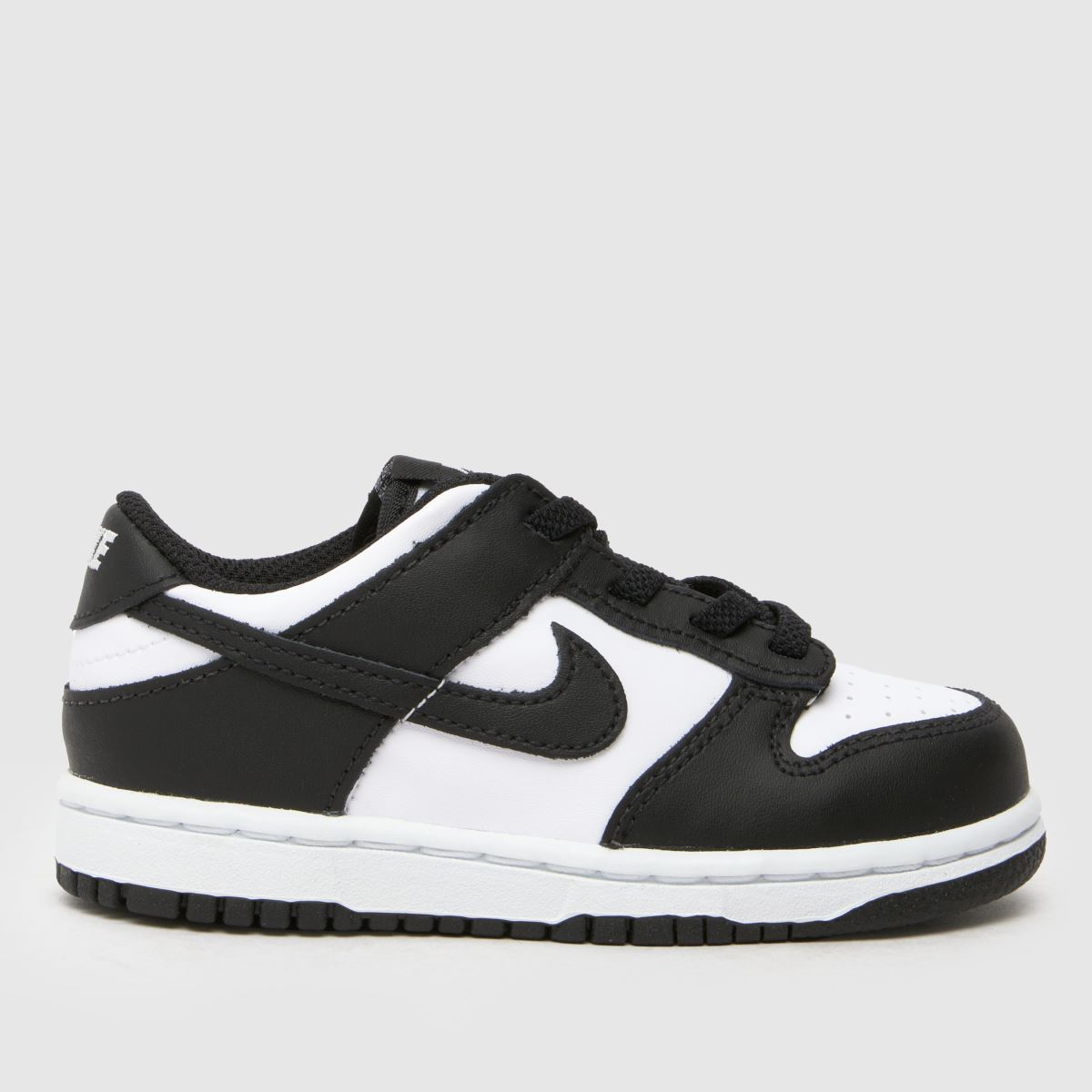 schuh Nike Dunk Low Toddler in White & Black