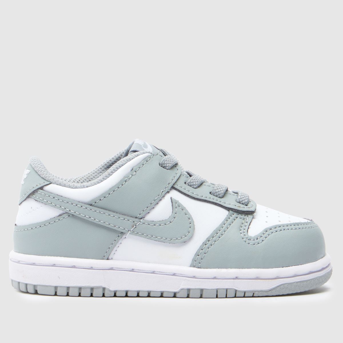 schuh Nike Dunk Low Toddler in White & grey