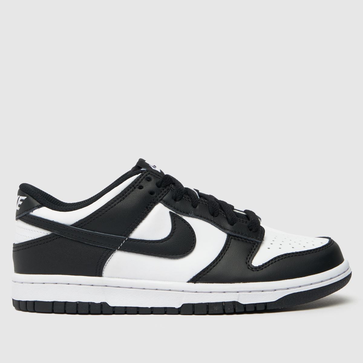 schuh Nike Dunk Low Youth in White & Black