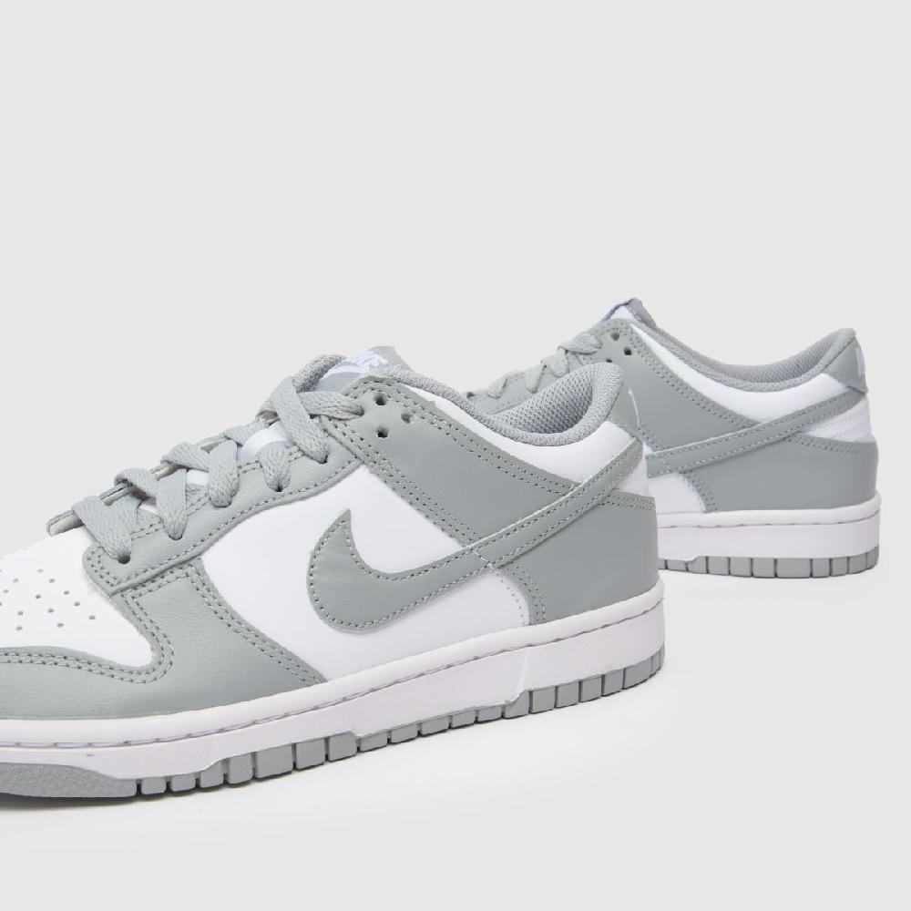 Schuh Nike Dunk Low Youth In White & Grey