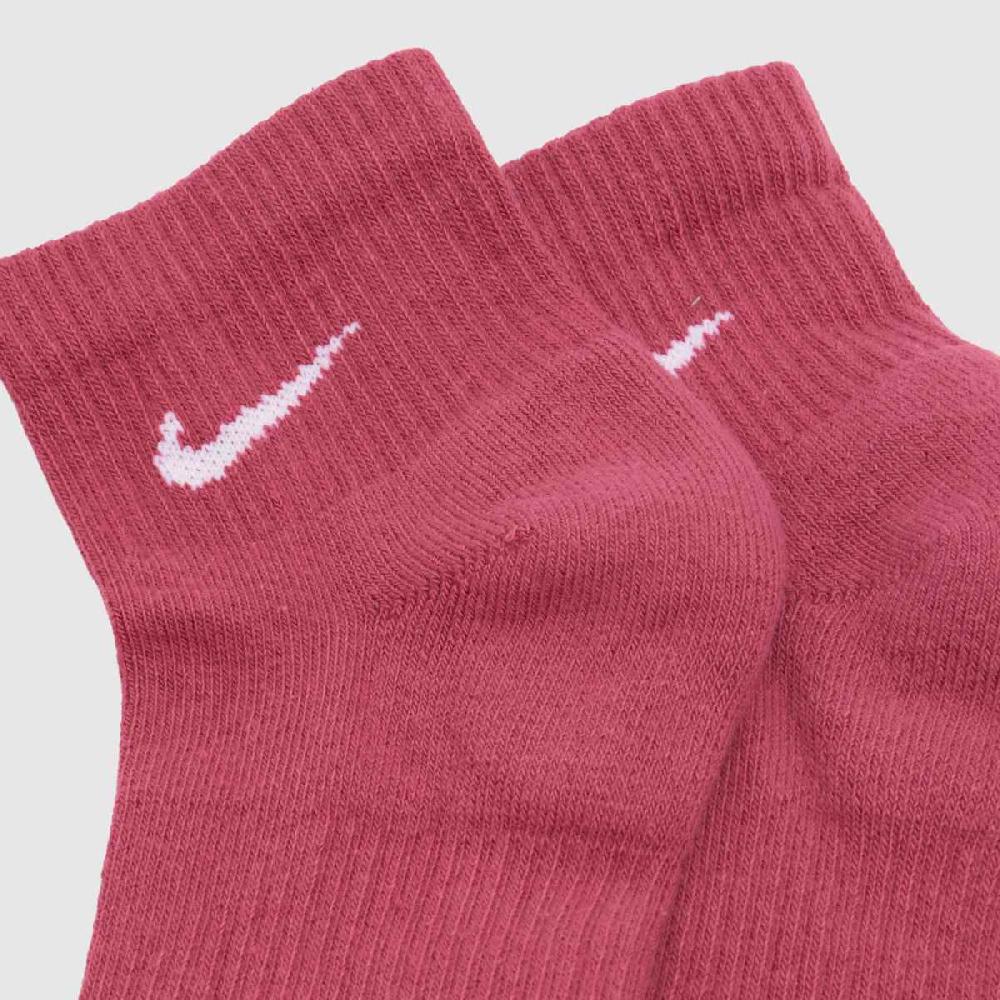 Schuh Nike Everyday Ankle Sock 3PK In Pink Multi
