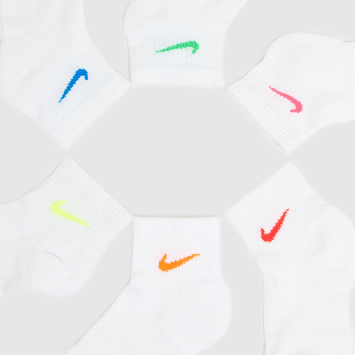 Schuh Nike Everyday Ankle Socks 6 PK In Multi