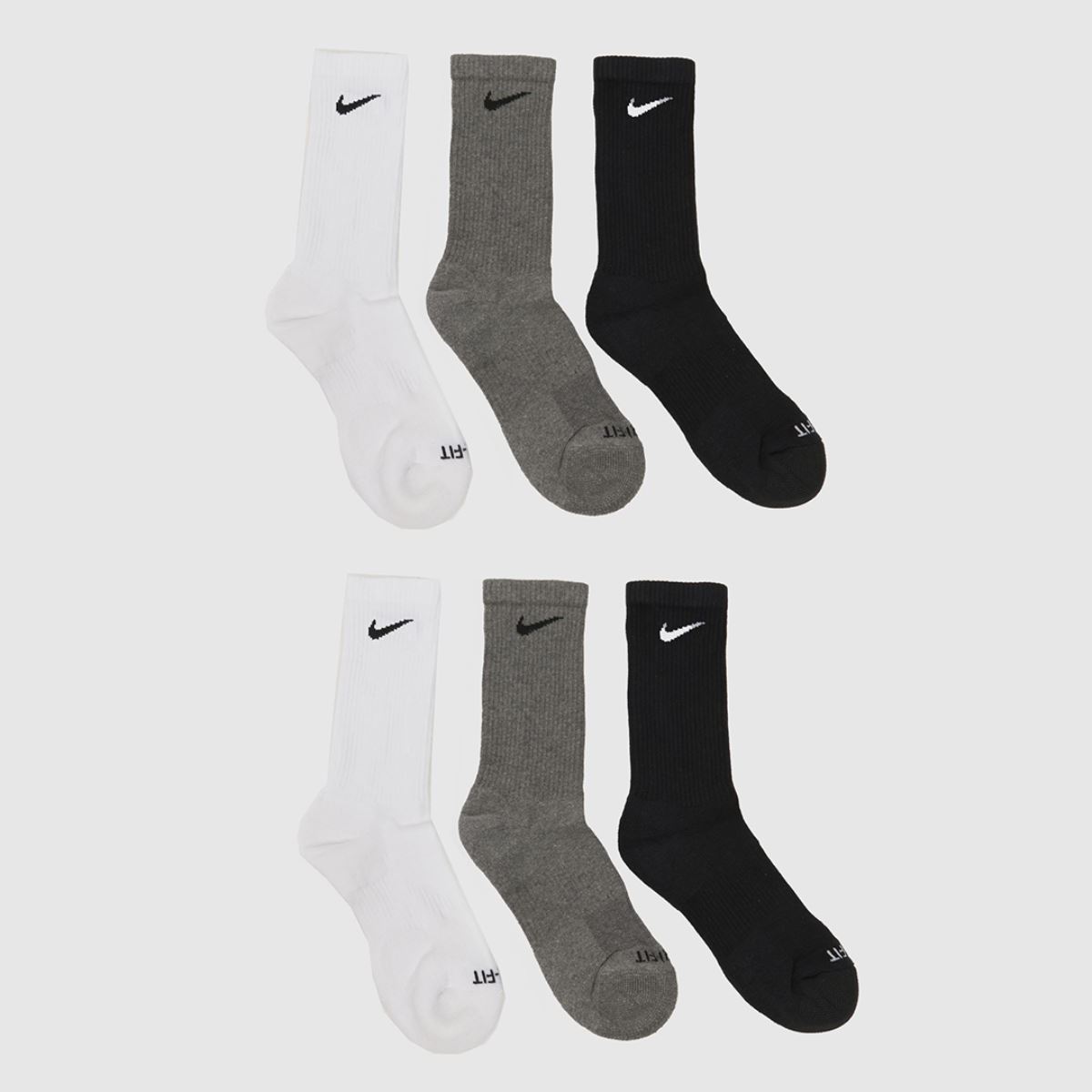 schuh Nike Everyday Plus Socks 6 Pack in Multi