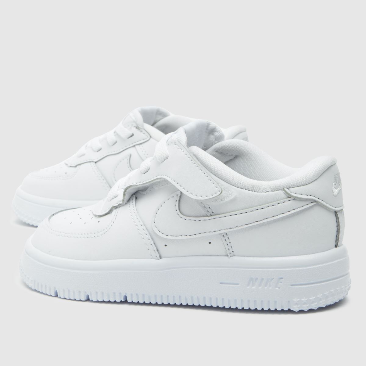 Schuh Nike Force 1 Low EasyOn Toddler In White