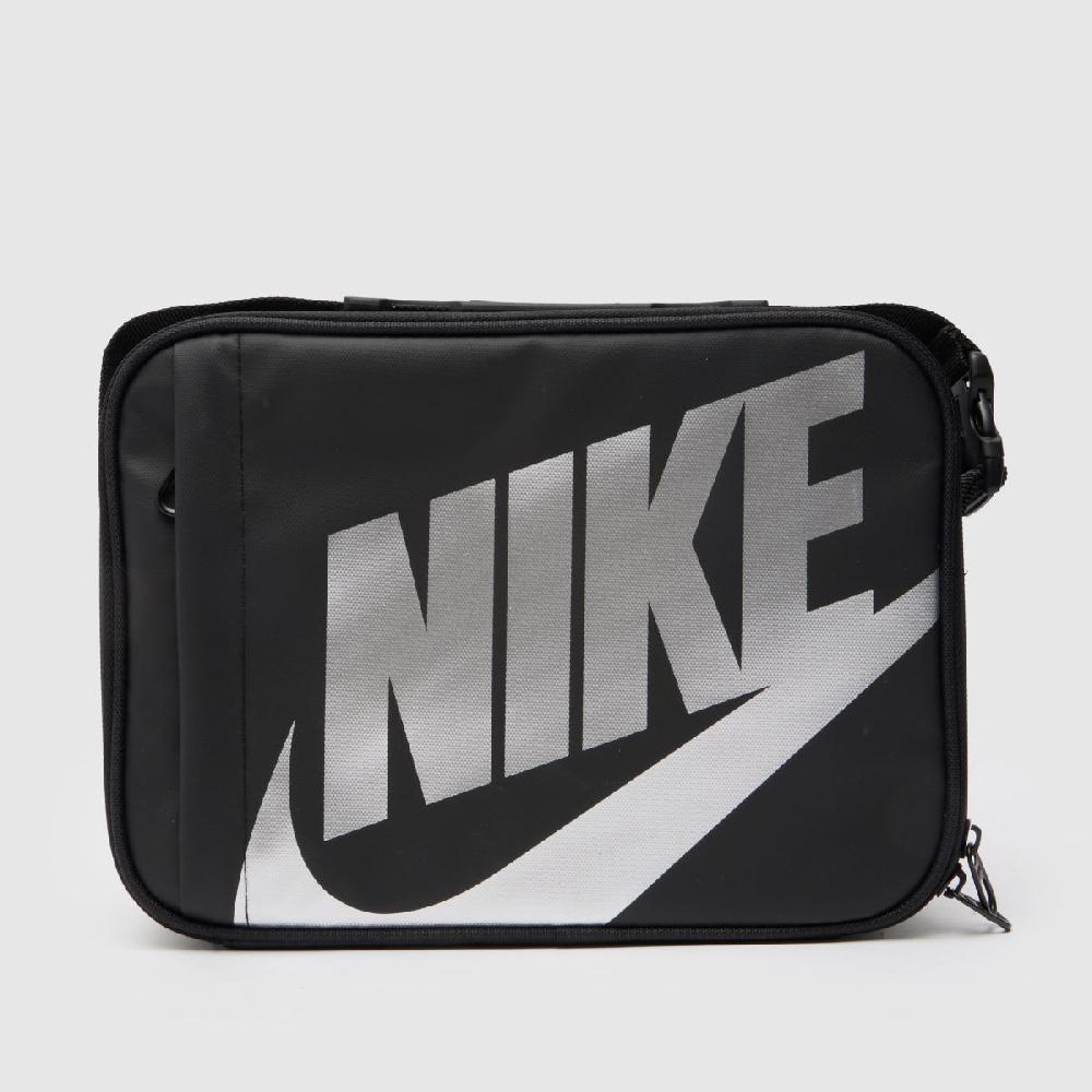 schuh Nike Futura Lunch Bag in Black & Silver