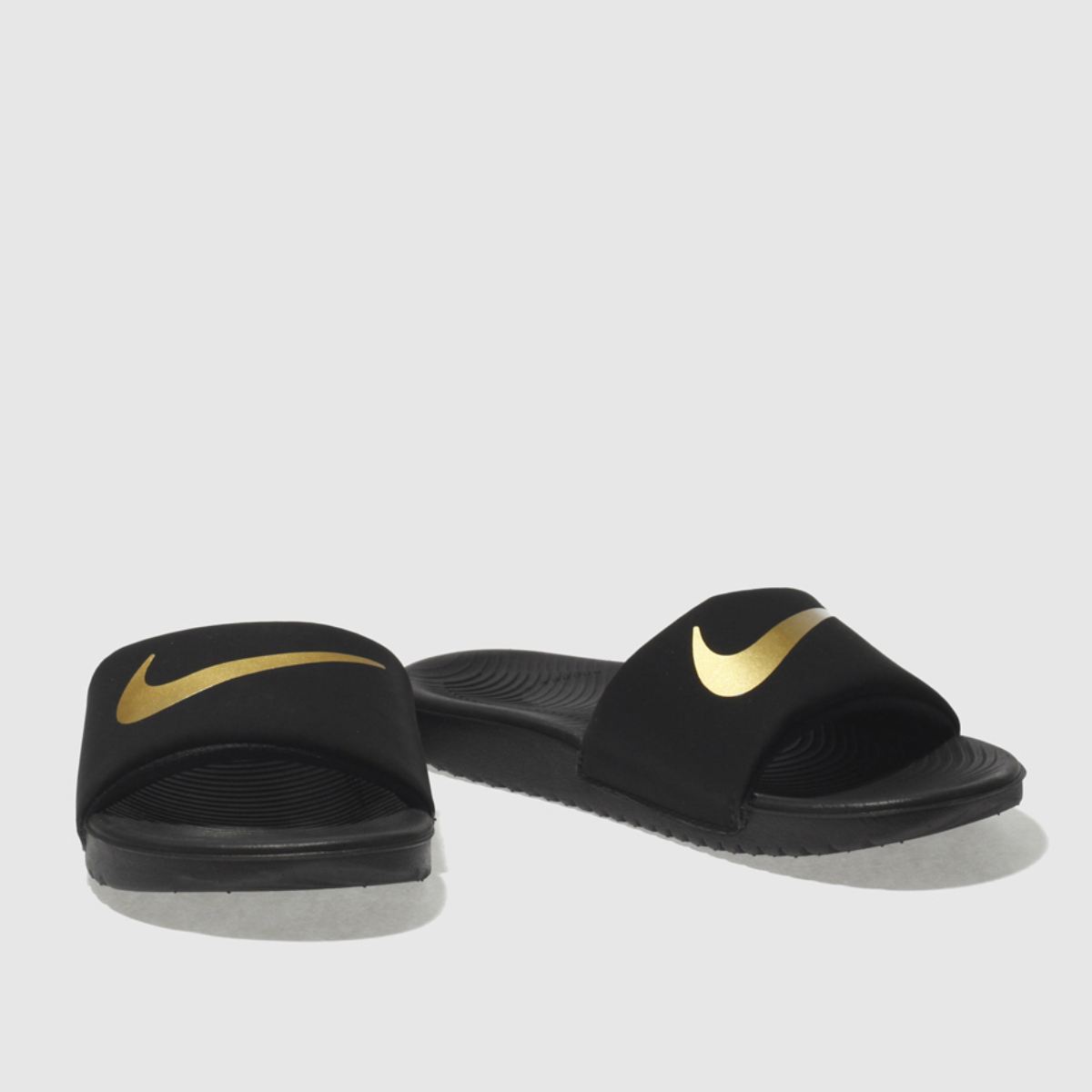 Schuh Nike Kawa Junior In Black & Gold