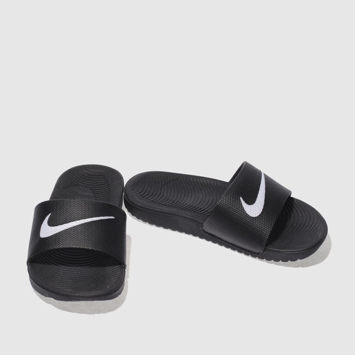 Schuh Nike Kawa Junior In Black & White