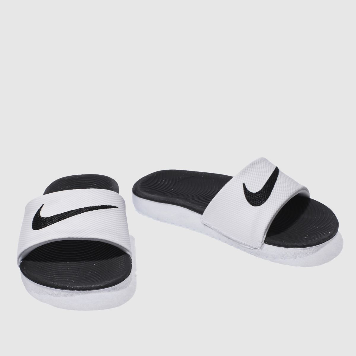 Schuh Nike Kawa Junior In White & Black