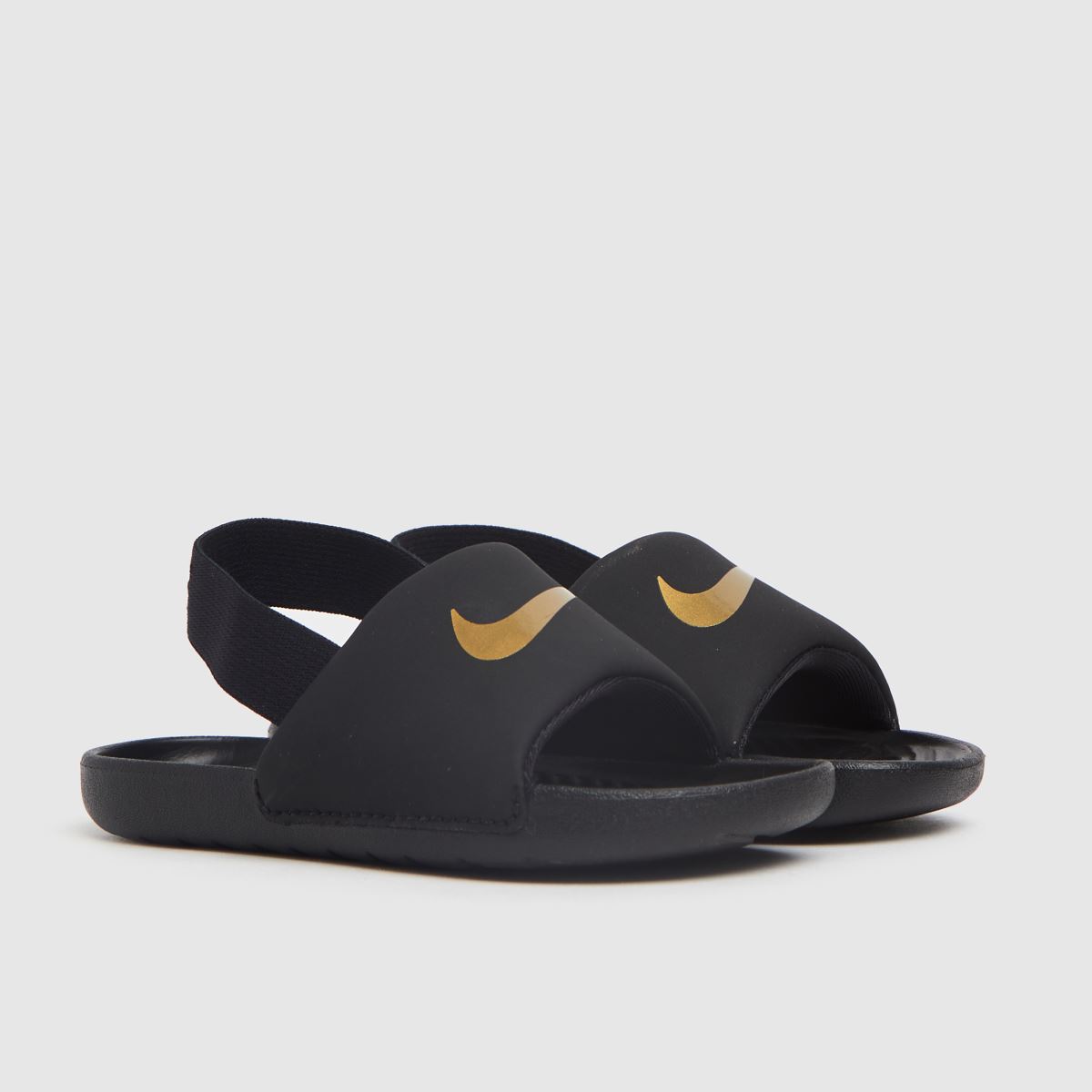 Schuh Nike Kawa Toddler In Black & Gold