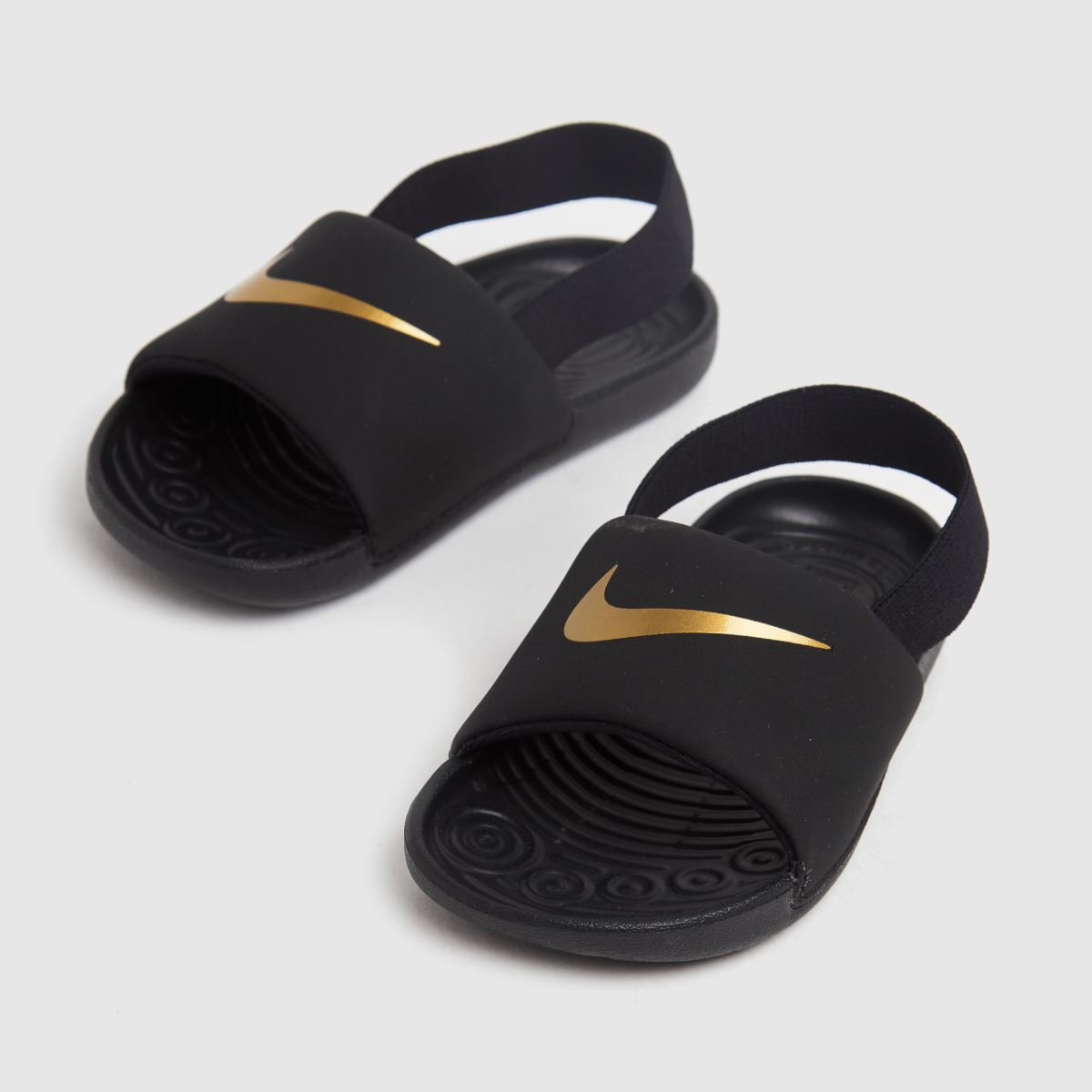 Schuh Nike Kawa Toddler In Black & Gold