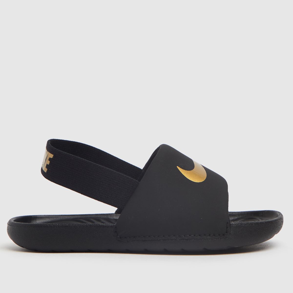 schuh Nike Kawa Toddler in Black & Gold