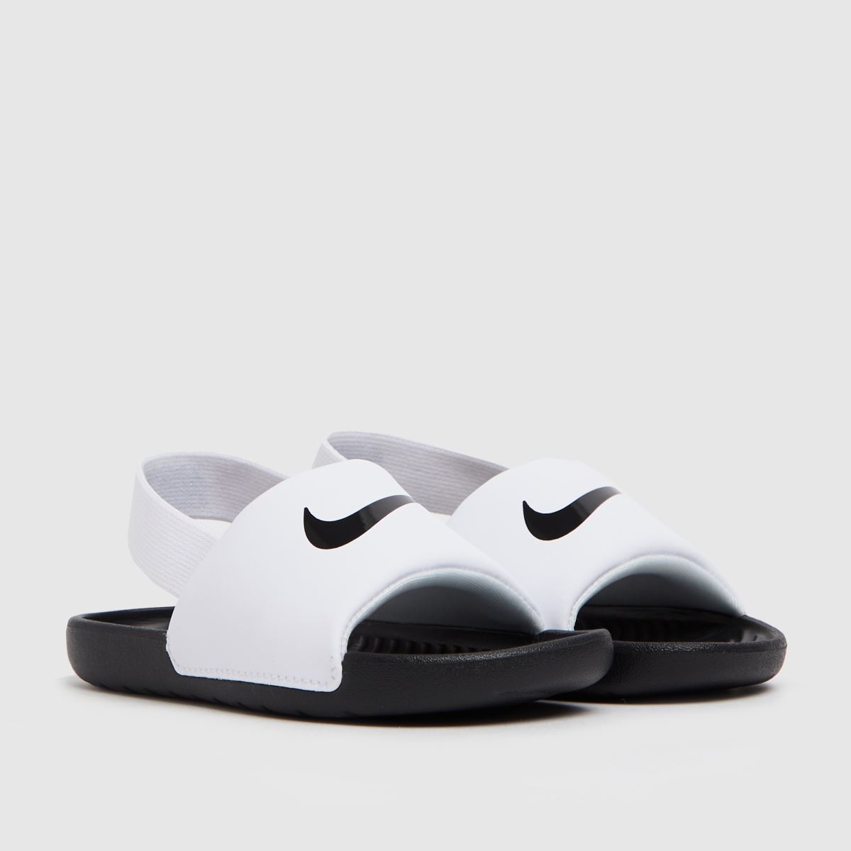 Schuh Nike Kawa Toddler In White & Black