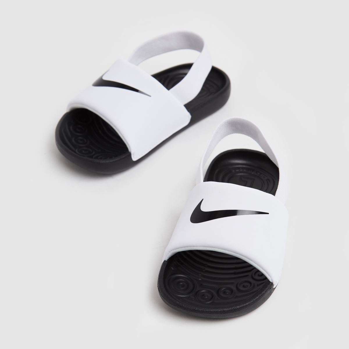 Schuh Nike Kawa Toddler In White & Black