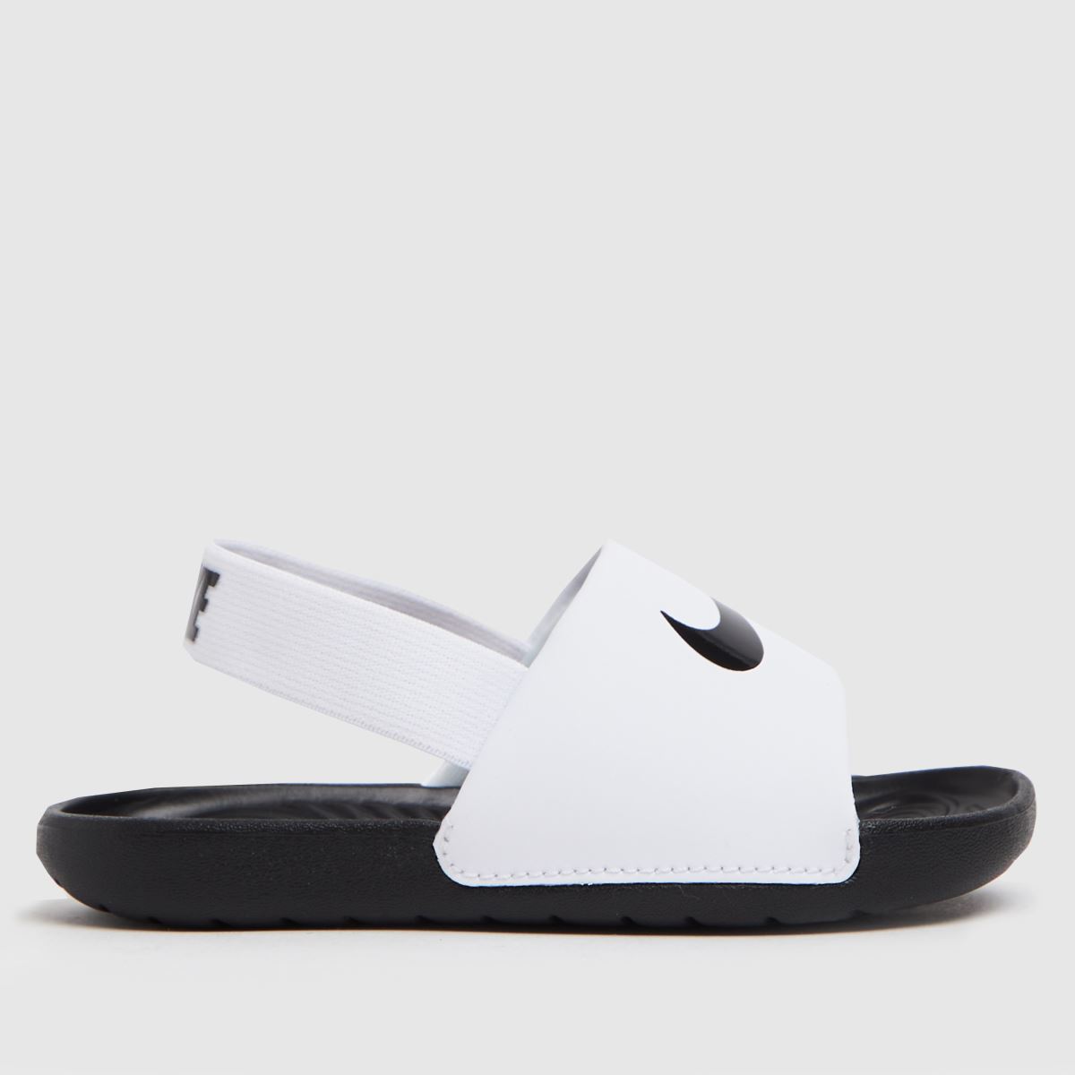 schuh Nike Kawa Toddler in White & Black