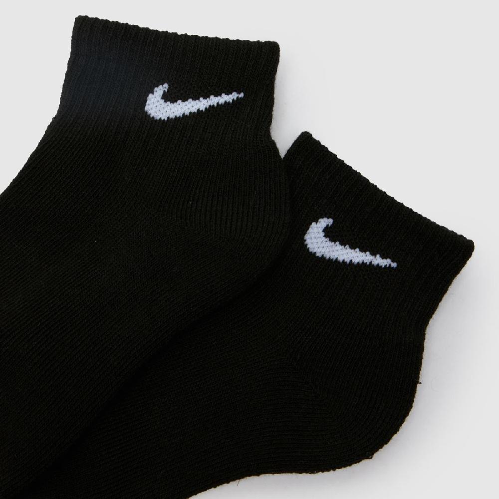 Schuh Nike Kids Basic Ankle Socks 3 Pack In Black