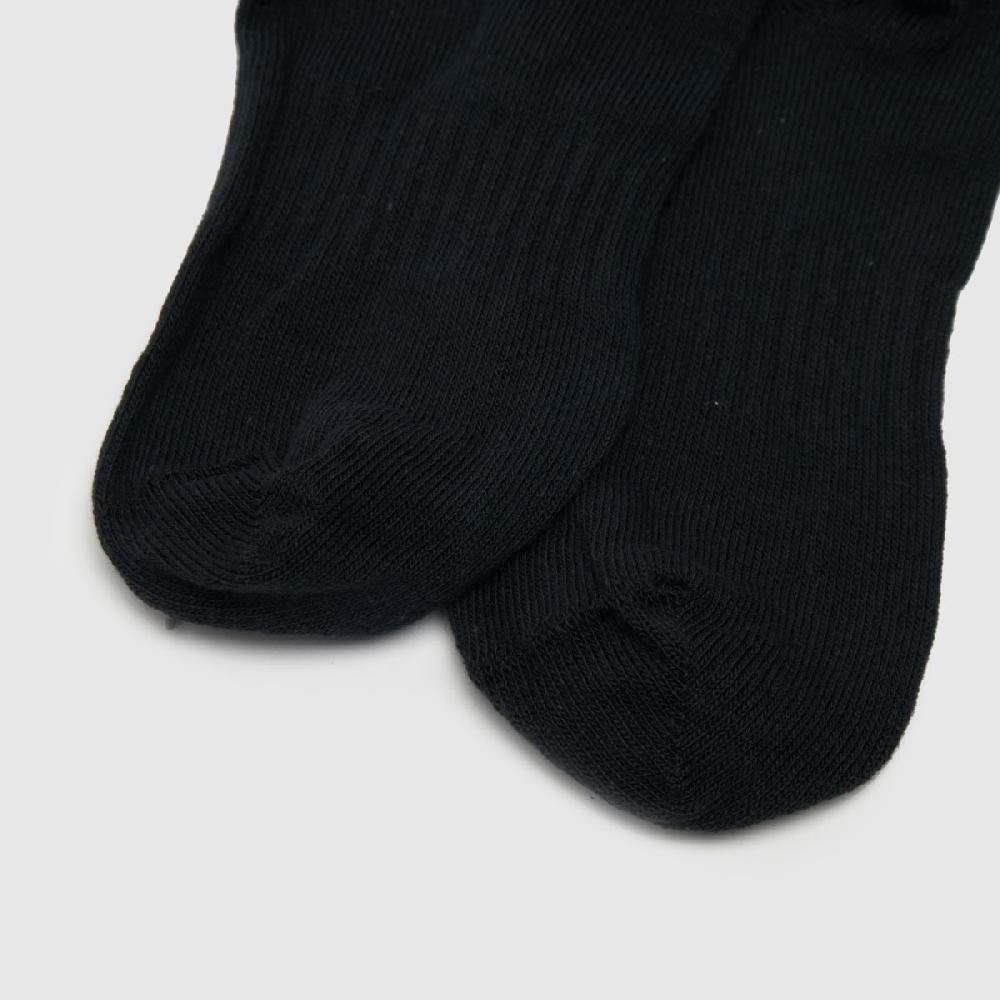 Schuh Nike Kids Crew Socks 3 Pack In Black & White