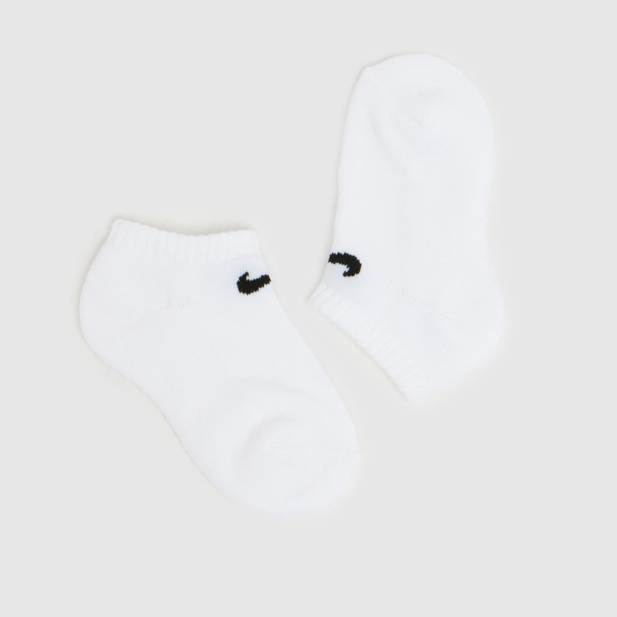 Schuh Nike Kids No Show Basic Sock 3 Pack In White