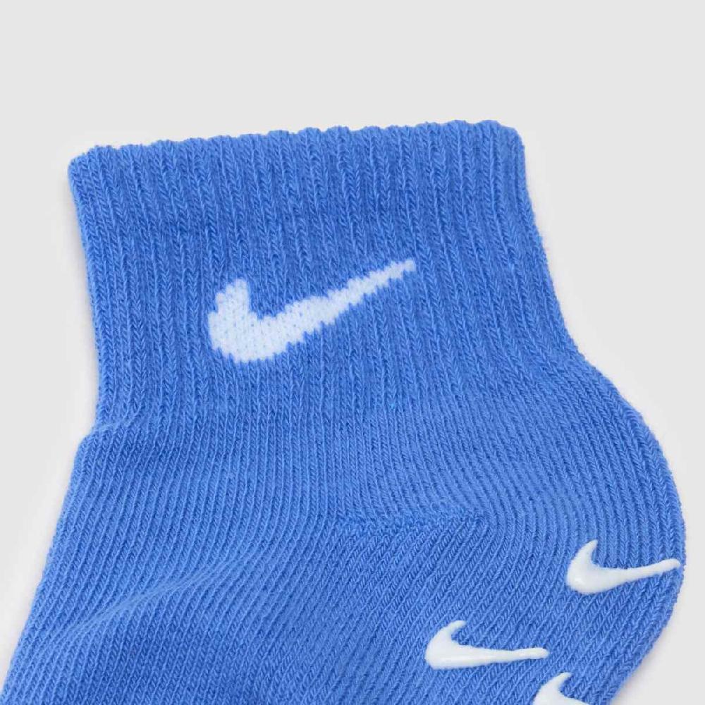 Schuh Nike Kids Swoosh Socks 3 Pack In Blue Multi