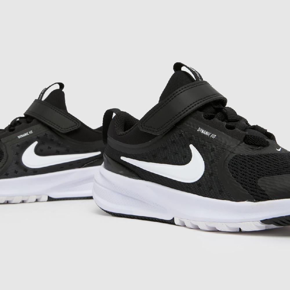Schuh Nike Star Runner 5 Junior In Black & White