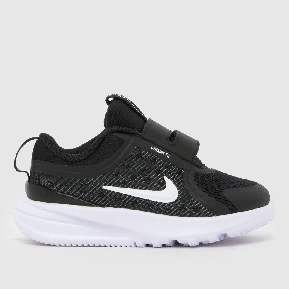 schuh Nike Star Runner 5 Toddler in Black & White