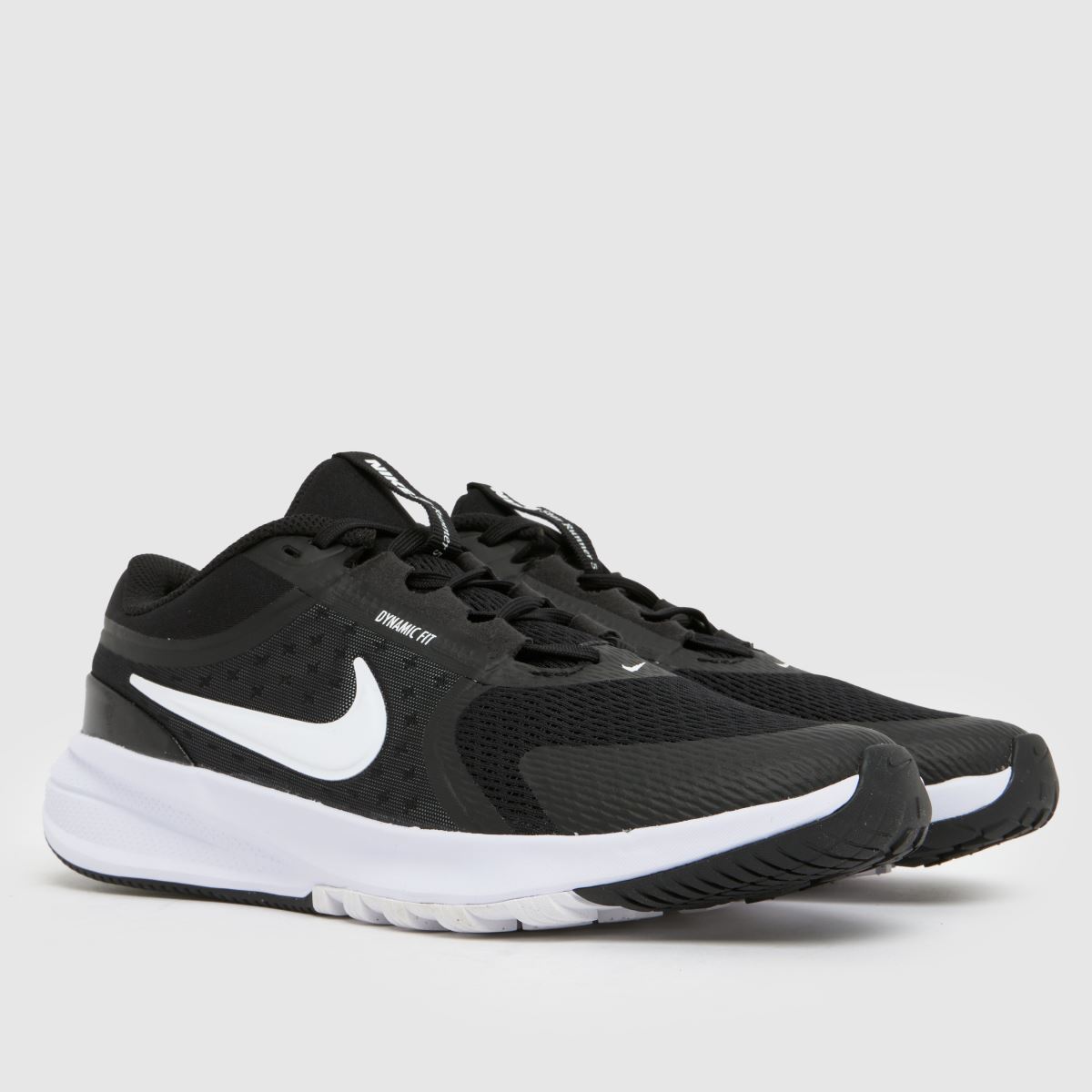 Schuh Nike Star Runner 5 Youth In Black & White