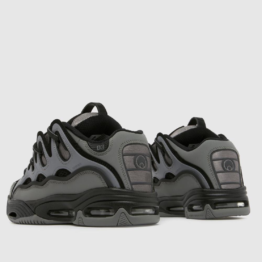 Schuh OSIRIS D3 2001 In Black & Grey