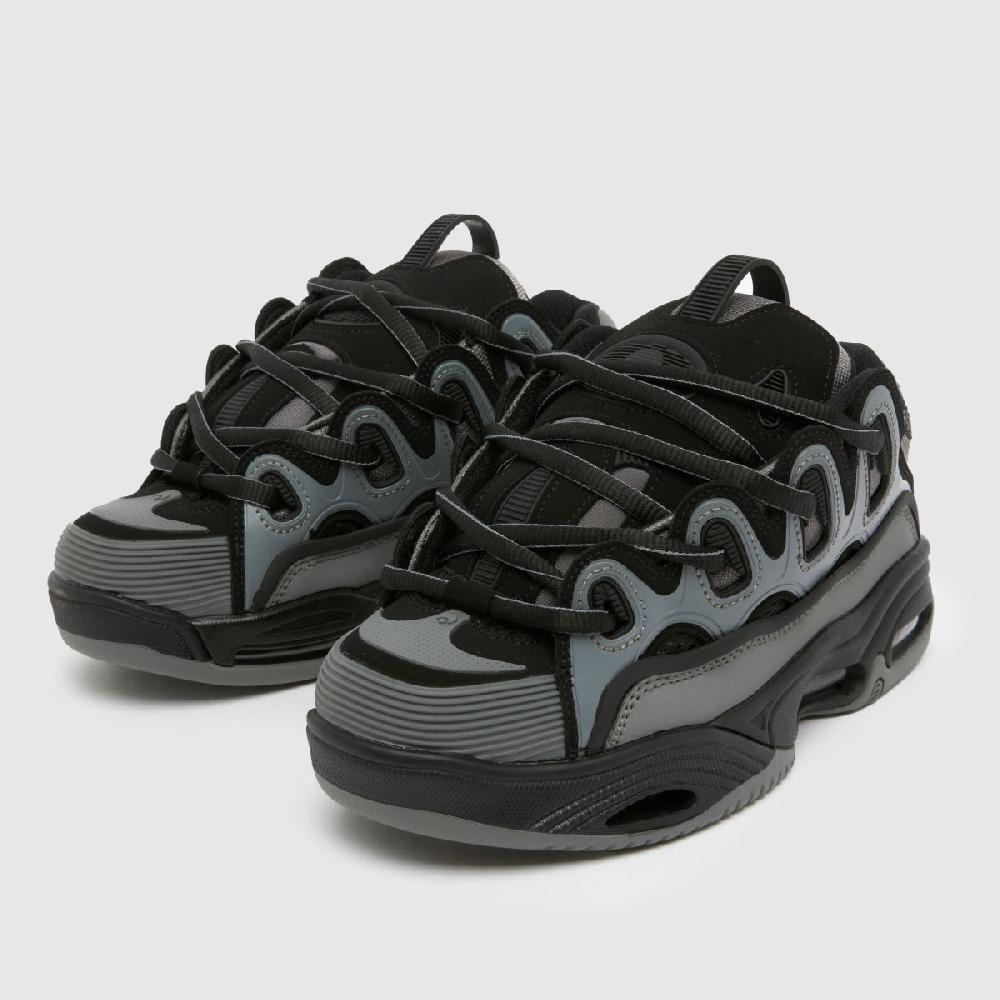 Schuh OSIRIS D3 2001 In Black & Grey