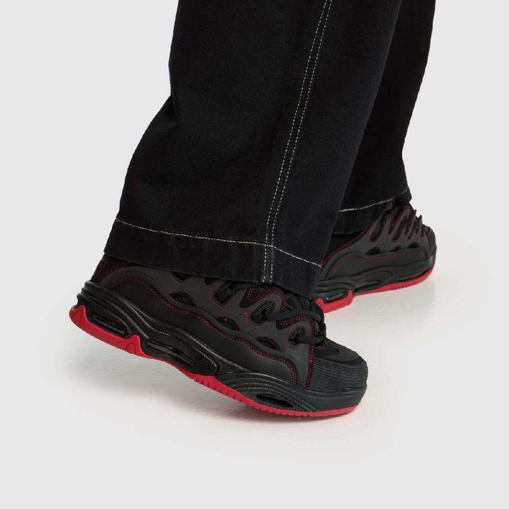 Schuh OSIRIS D3 2001 In Black & Red