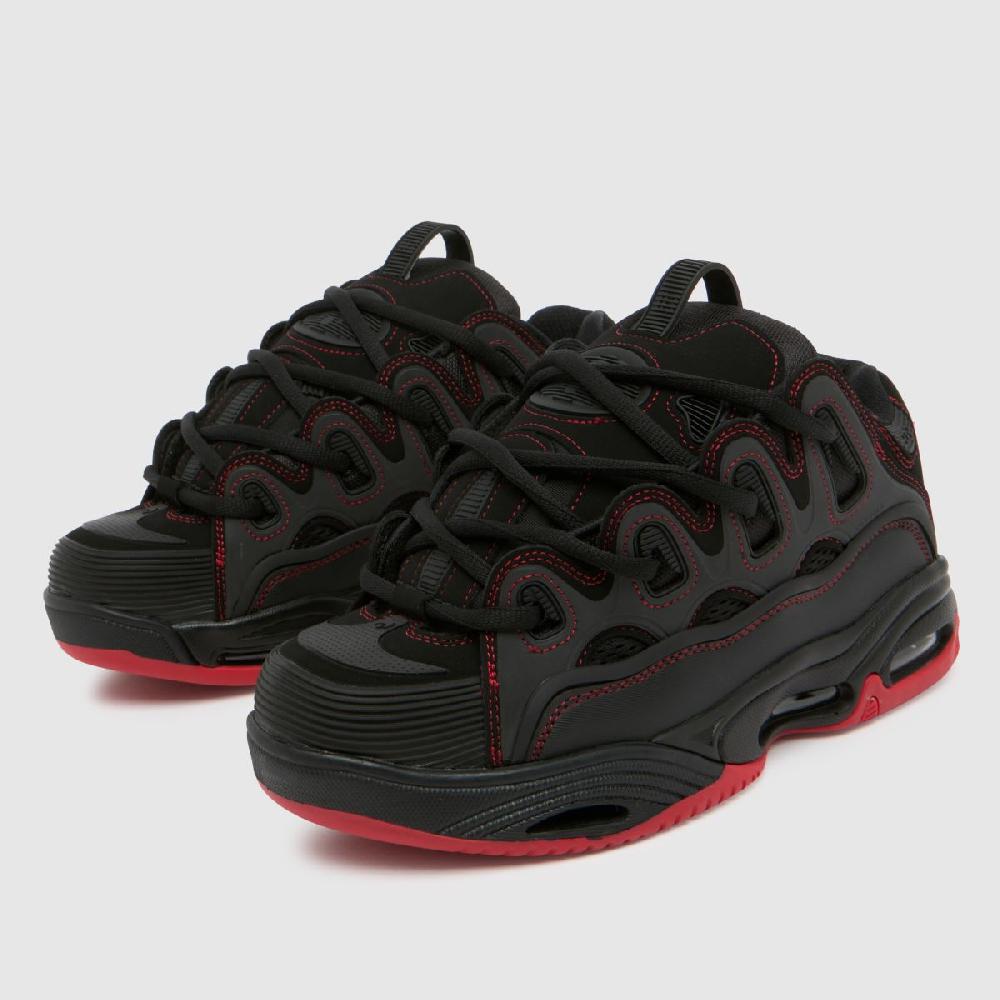 Schuh OSIRIS D3 2001 In Black & Red