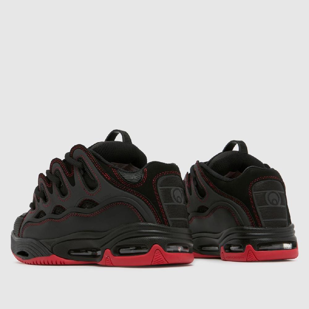 Schuh OSIRIS D3 2001 In Black & Red