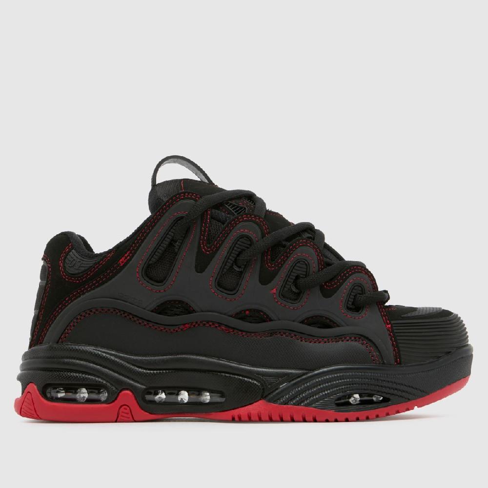 schuh OSIRIS D3 2001 in Black & Red