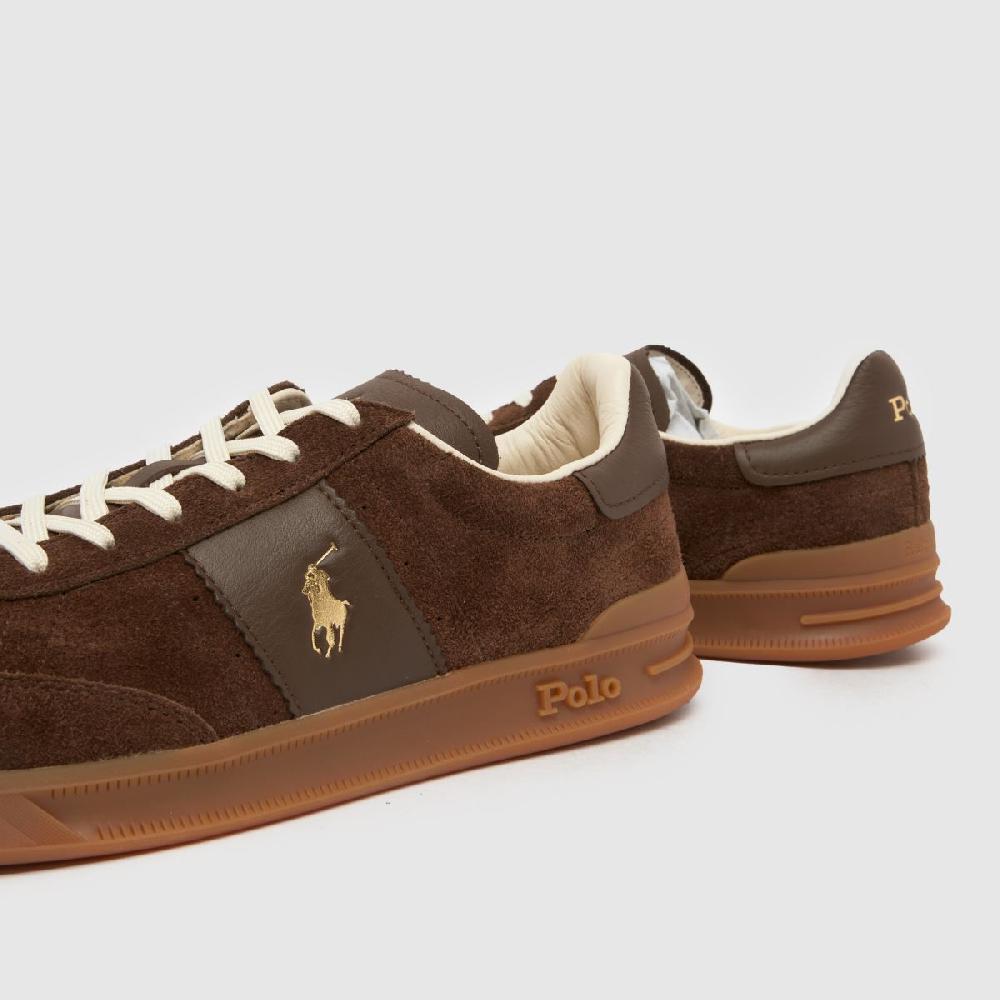 Schuh Polo Ralph Lauren Heritage Aera In Brown
