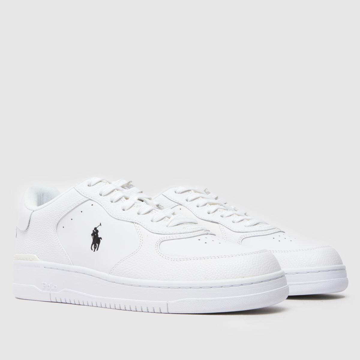 Schuh Polo Ralph Lauren Masters Court In White