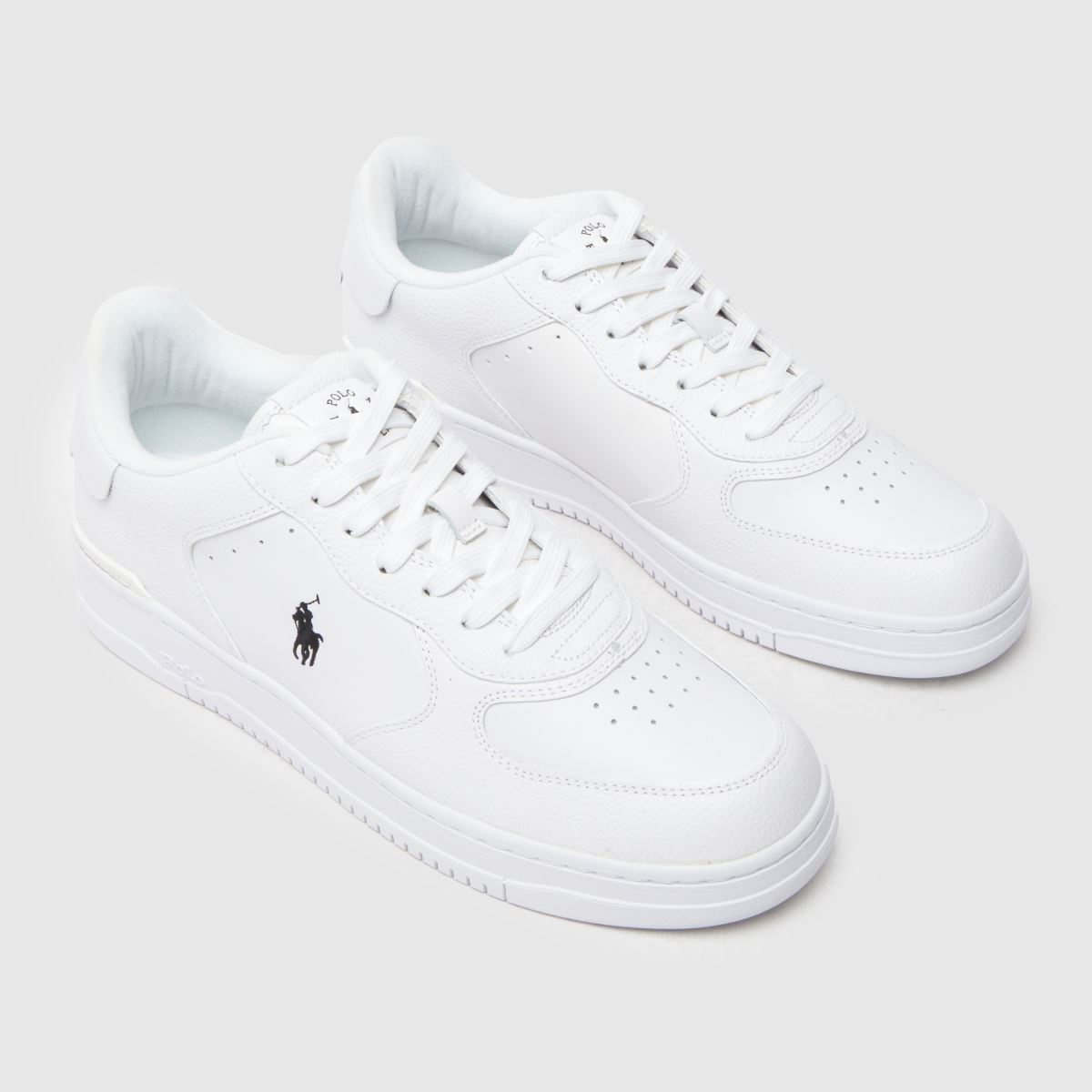 Schuh Polo Ralph Lauren Masters Court In White