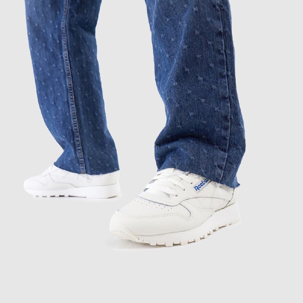 Schuh Reebok Classic Leather In Off-White Multi